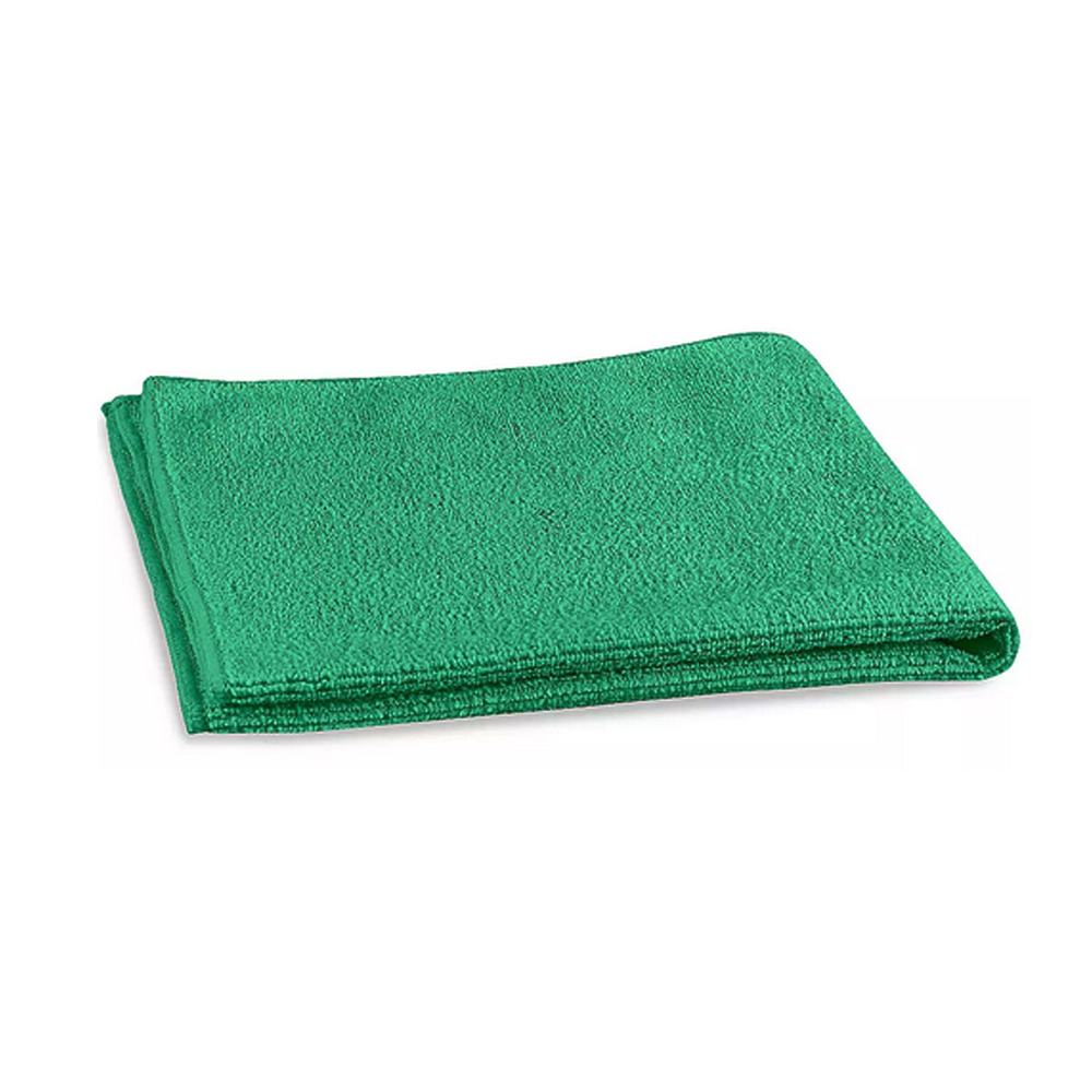 7766049 Green 16"x16" Microfiber Cloth 12/cs