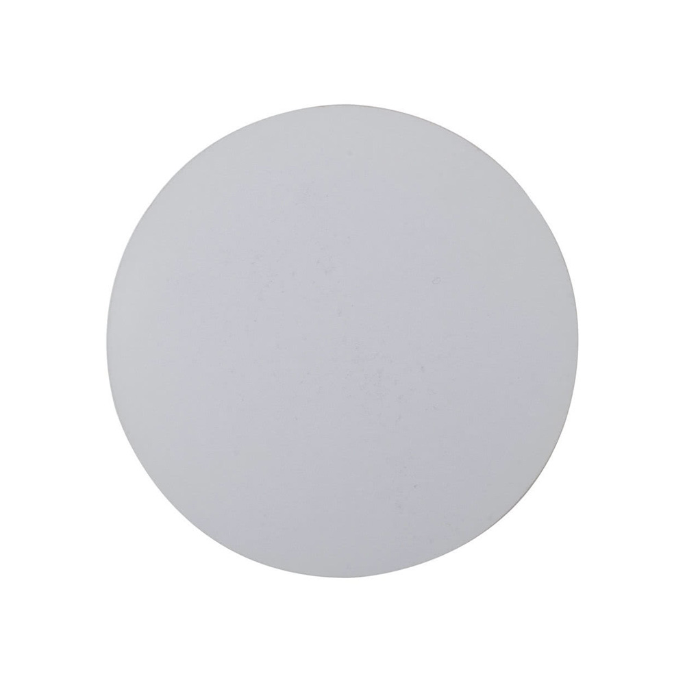 BL09/L509 Silver/White 9" Foil Laminated Board Lid for 509 Aluminum Pan Bulk 500/cs