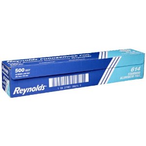614 Reynolds Aluminum 18"x500' Standard Foil Roll 1 ea.