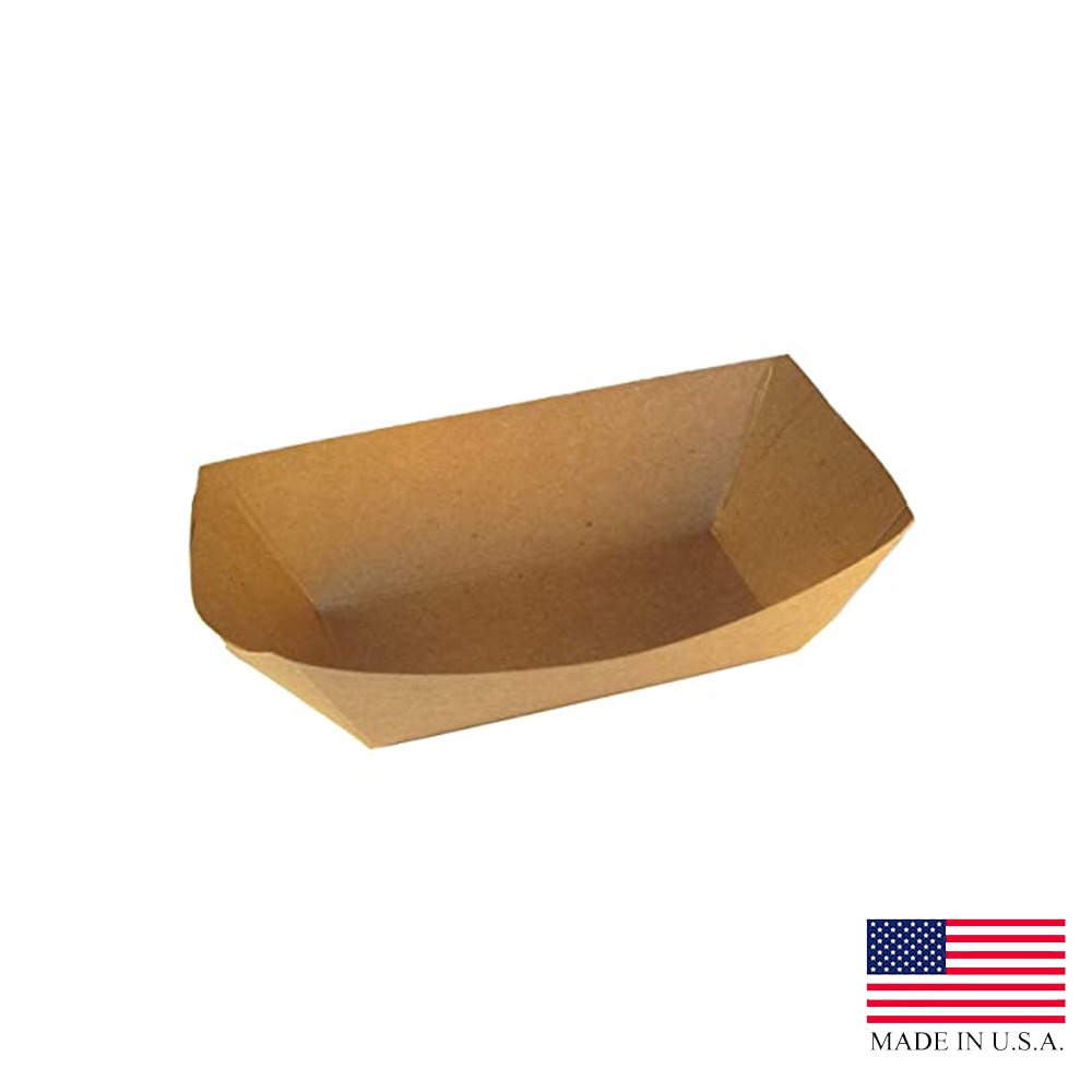 7151 Kraft #100 Food Tray 4/250 cs - 7151 KRAFT #100 FOOD TRAY