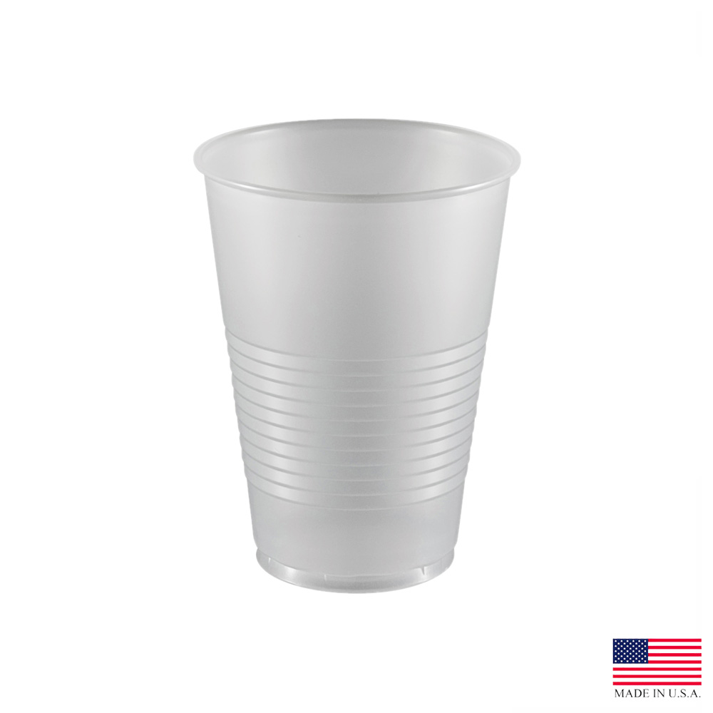 Y14 Translucent 14 oz. High Impact Polystyrene    Cold Cup 20/50 cs