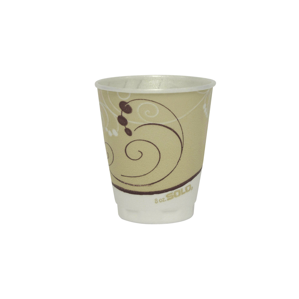 X8-J8002 Symphony 8 oz. Insulated Foam Cup 10/100 cs