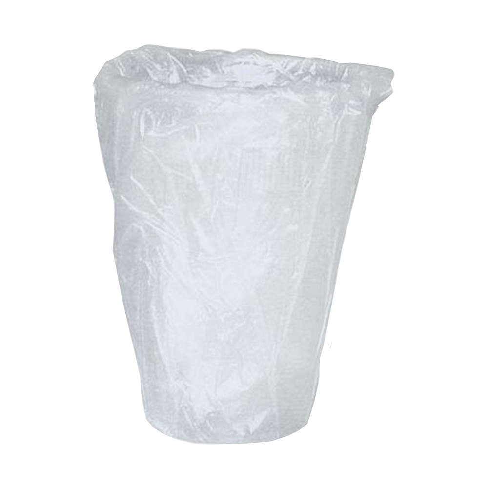 LDG9W Wrapped Clear 9 oz. Polypro                 Disposable Cold Cup 1000/cs