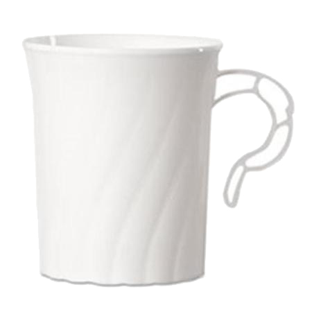 RSCWM8248W Classicware Coffee Mug 8 oz. White Plastic 24/8 cs
