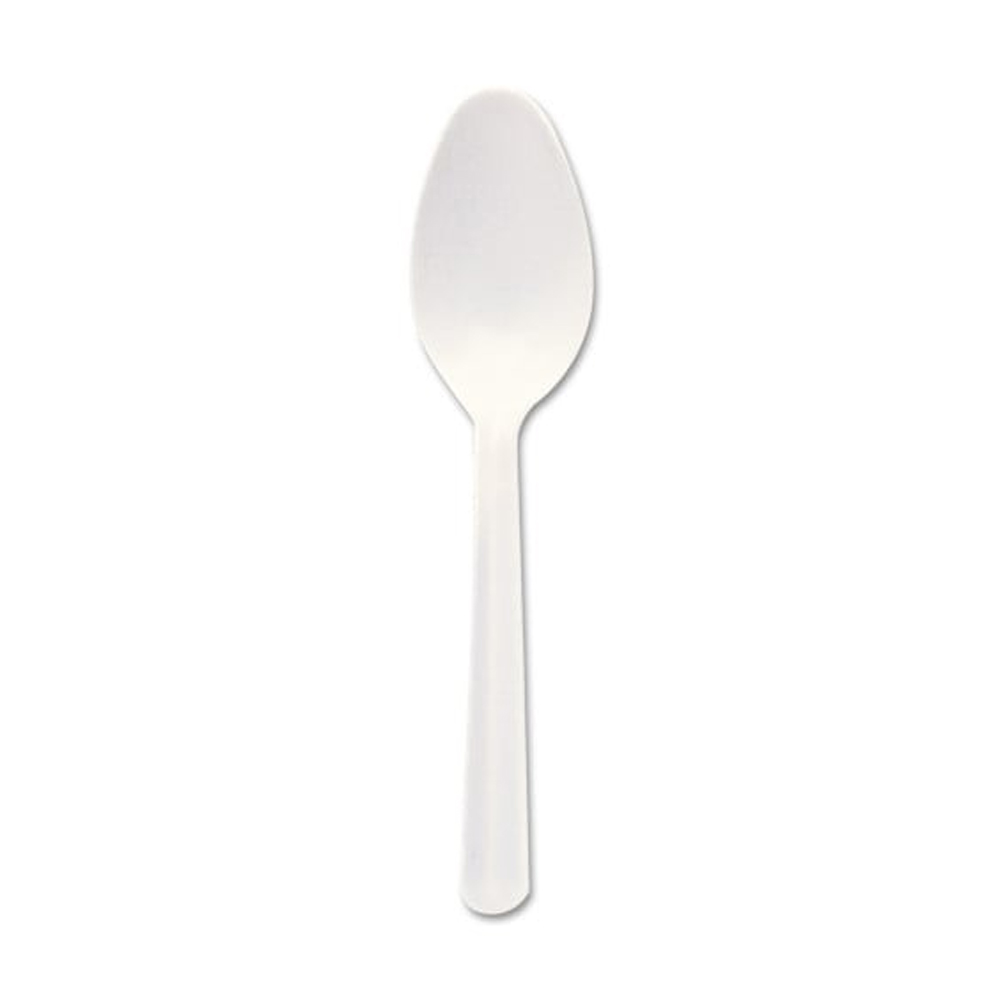 S5BW Bonus 5" Teaspoon White Light Polypropylene  1000/cs