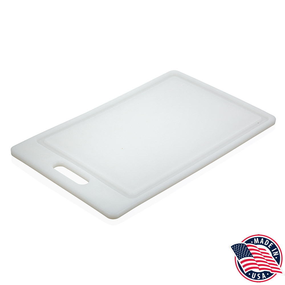 709 Natural 10"x16" Extra Thick                   Polyethylene Cutting Board 6/cs