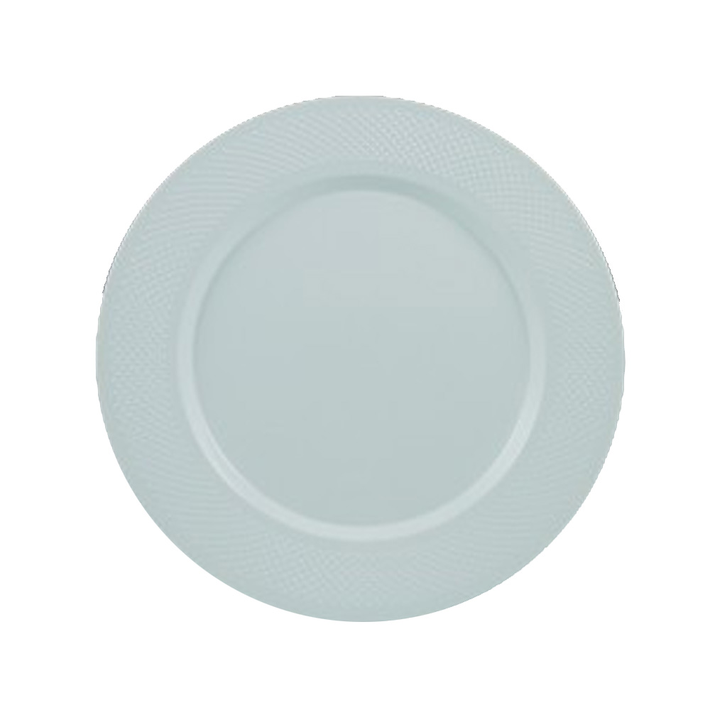 CC19000 Concord White 9" Plastic Plate 10/15 cs
