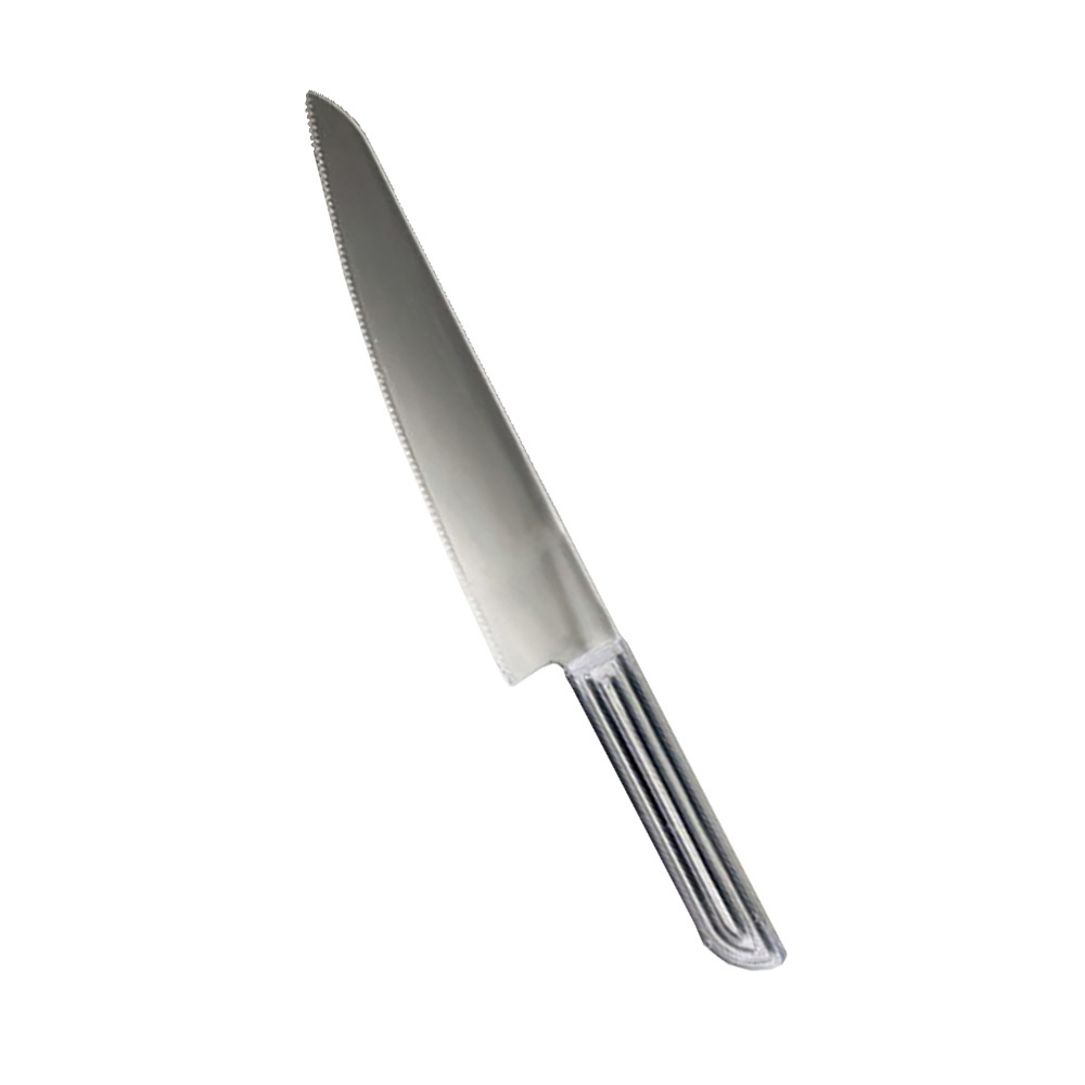 MPI11256C Sovereign Clear Plastic Cake Knife 12/cs - MPI11256C CLEAR CAKE KNIFE