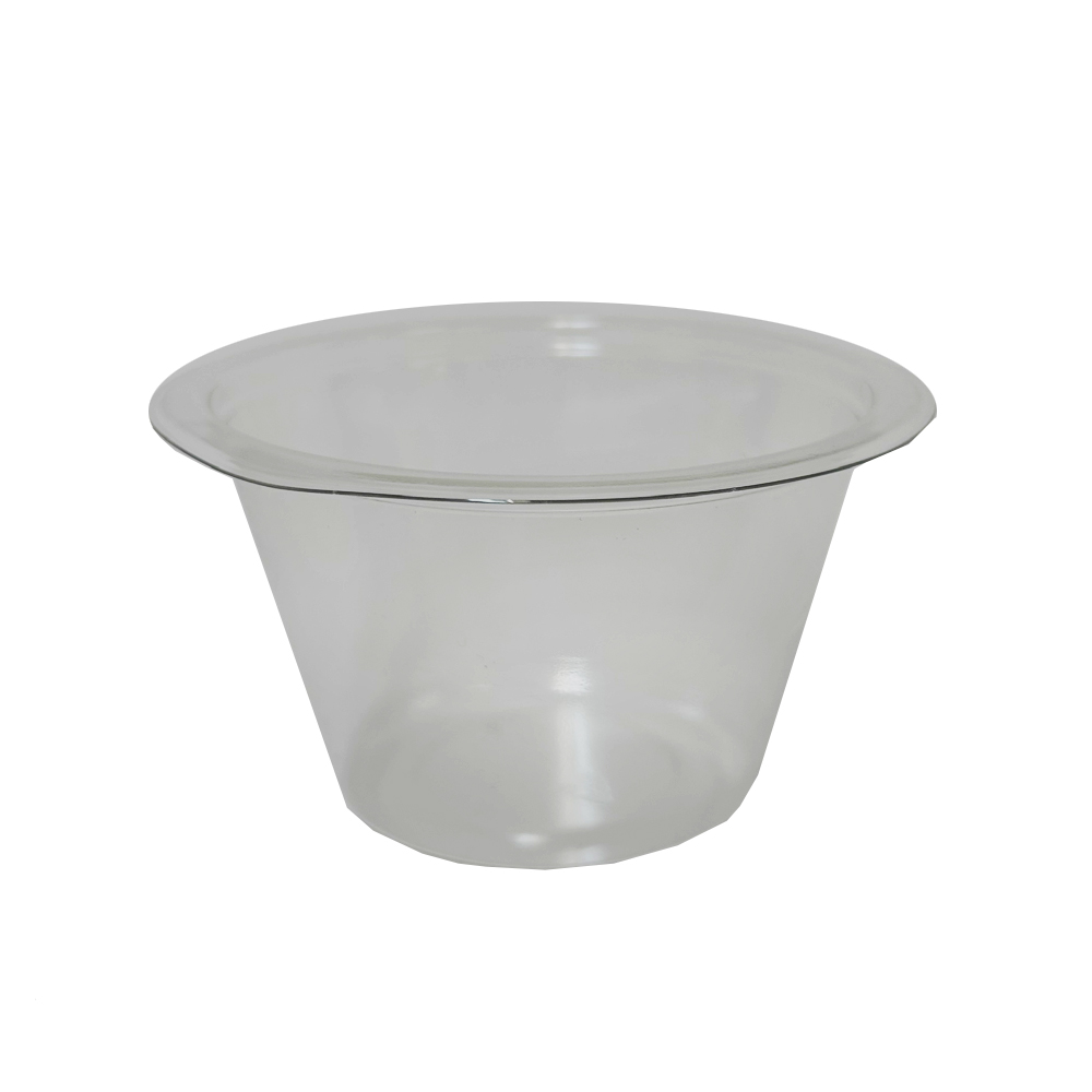 37784 Clear 8 oz. Plastic Container Bulk 2320/CS