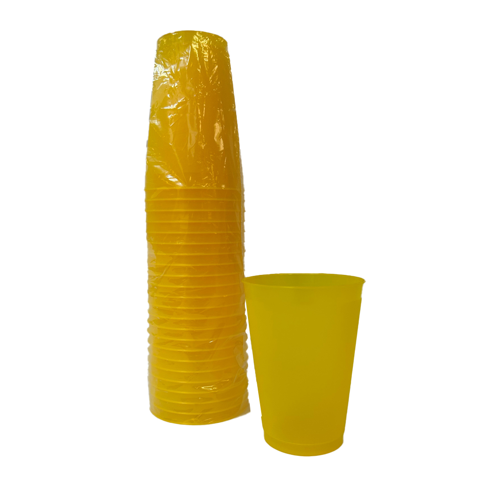 PF121260 Yellow 12 oz. Frost Flex Tumbler 20/25 cs