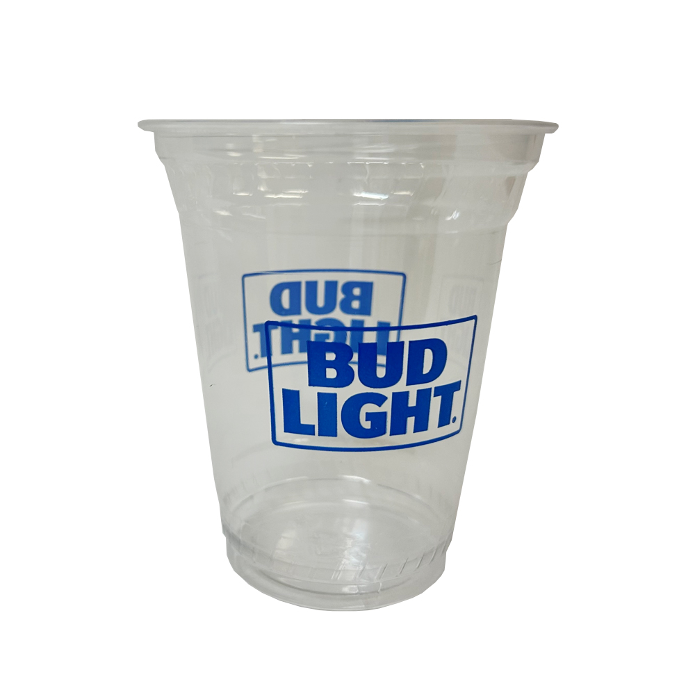 KC16TABBUDLT2 Printed 16 oz Bud Light PET Cup     1000/cs