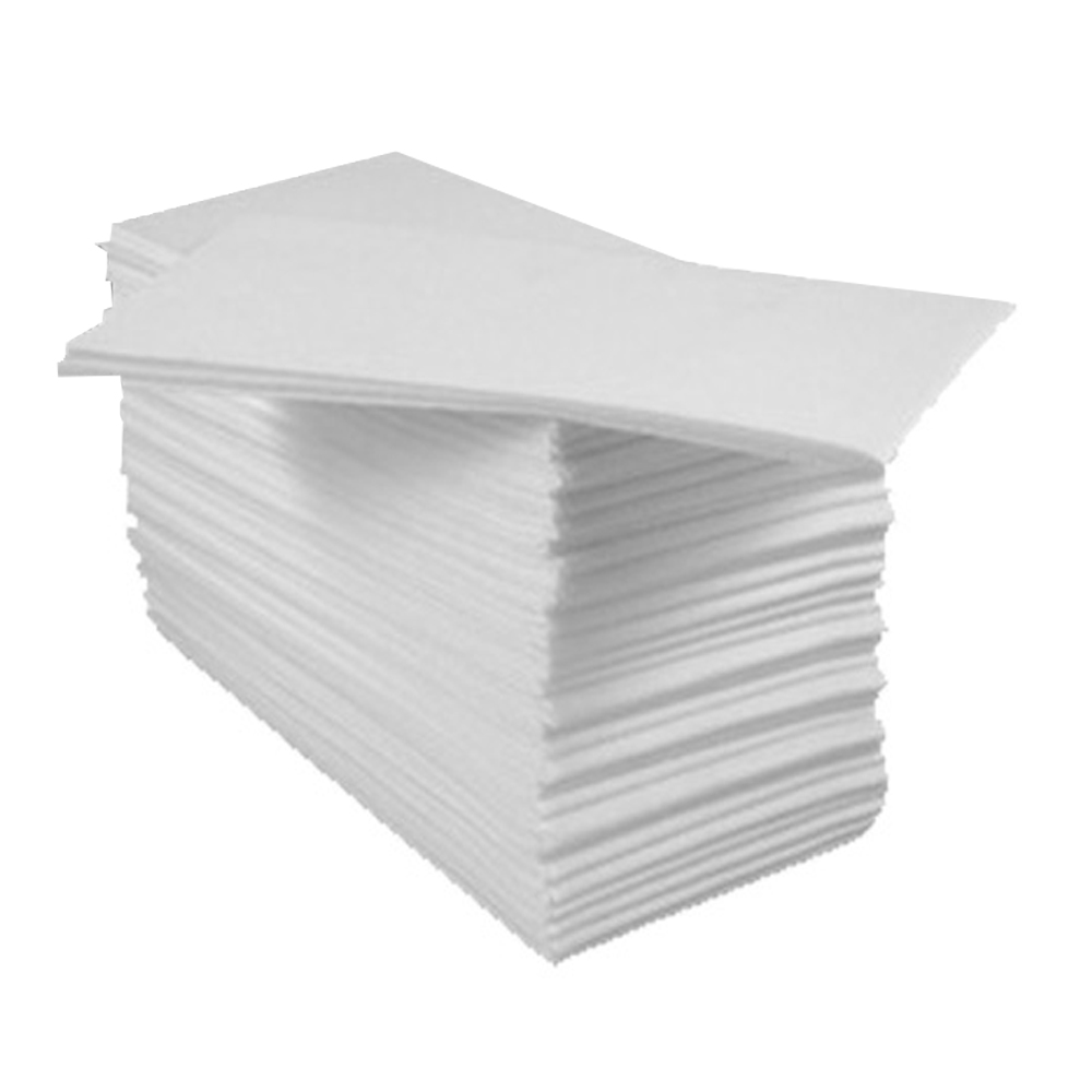 01285 White Dinner Napkin 2 ply 1/8 Fold 20/      140 cs