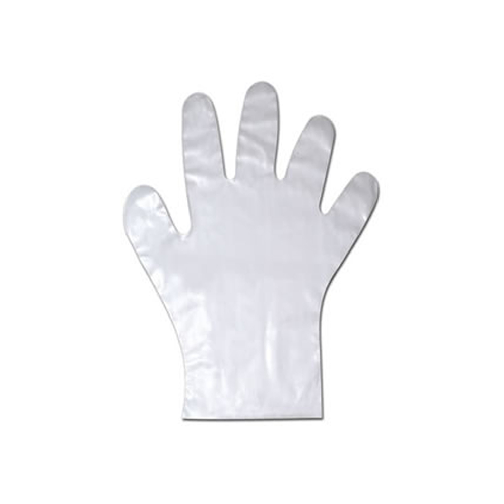 01847 Clear Large Cast Poly Gloves 10/200 cs