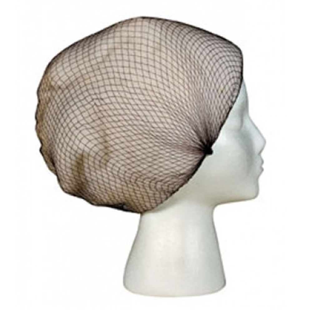 K224HNBR Kornet Brown 24" Honeycomb Hairnet 10/100 cs