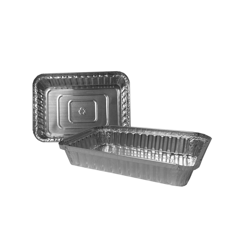 405330D Aluminum 1.5 Lb. Oblong Pan 500/cs