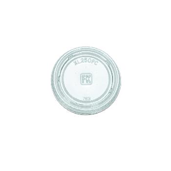 9505581 XL250PC-RP Clear 1.5 - 2 oz. PET Lid 10/125 cs