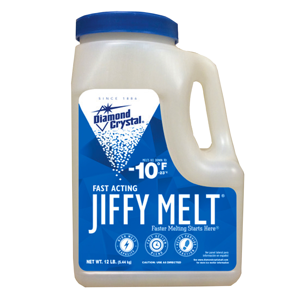 110033098 Jiffy Melt 12 lb. Ice Melt Jug 4/cs