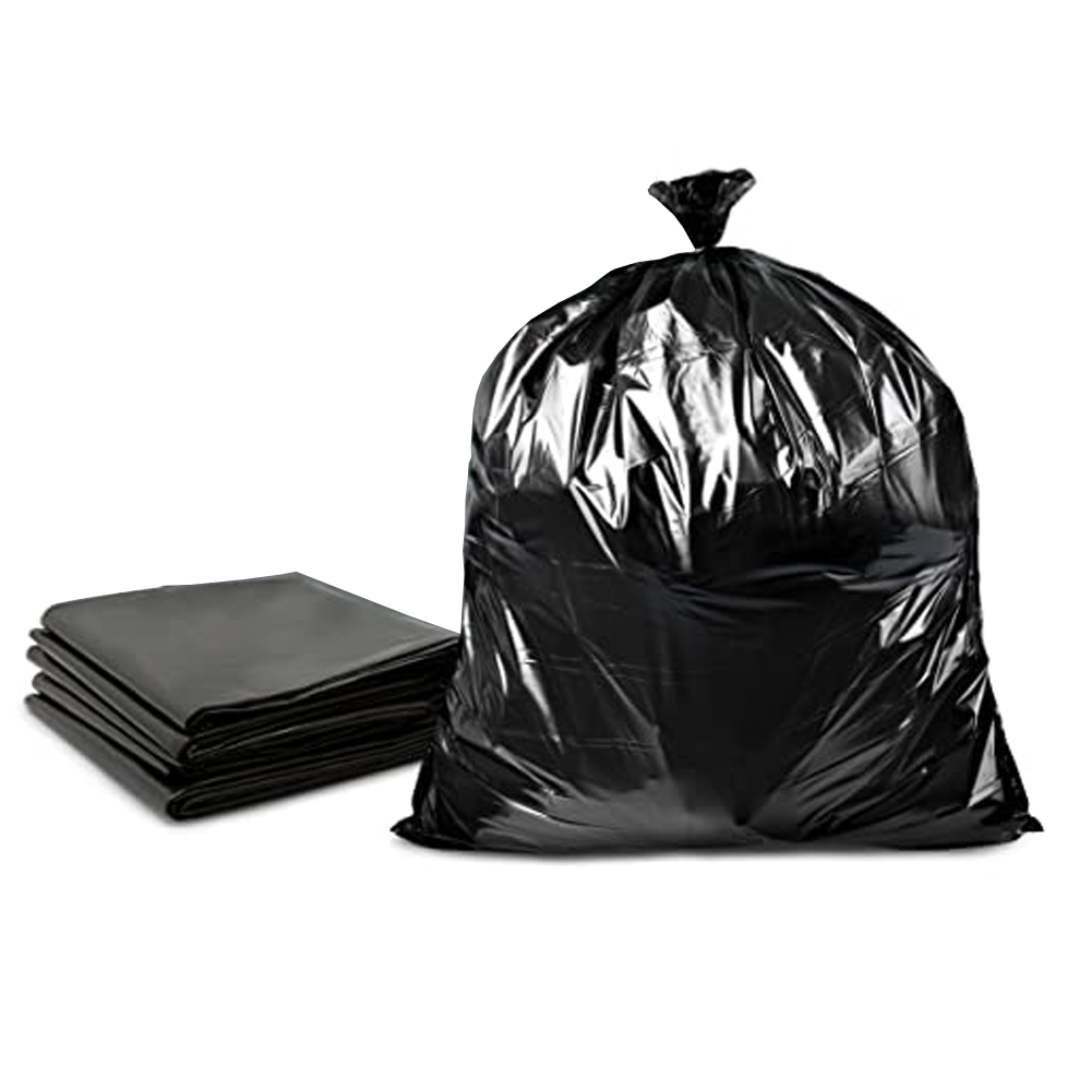 NYC4254XXXH Can Liner Black 55-60 Gal. 2.5 Mil    Individually Folded 100/cs