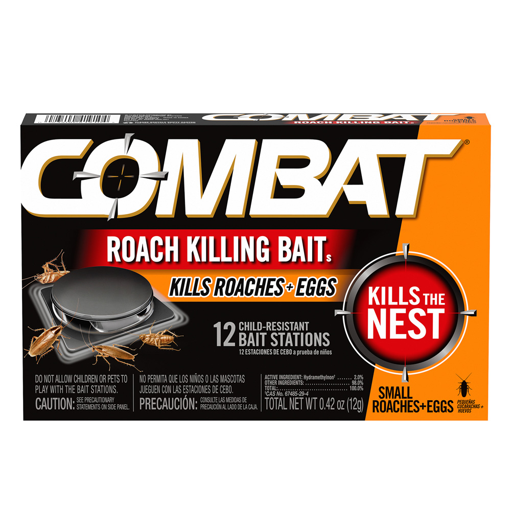 41910 Combat Source Kill Small Roach Bait Killer 12 pack 12/12 cs