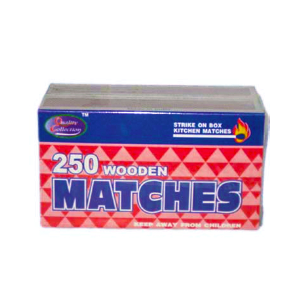 15010 Wooden Kitchen Matches 48/250 cs