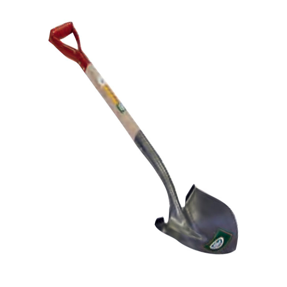 SVDR22 9.5"x11"x30" Steel Shovel with Red Handle  6/cs