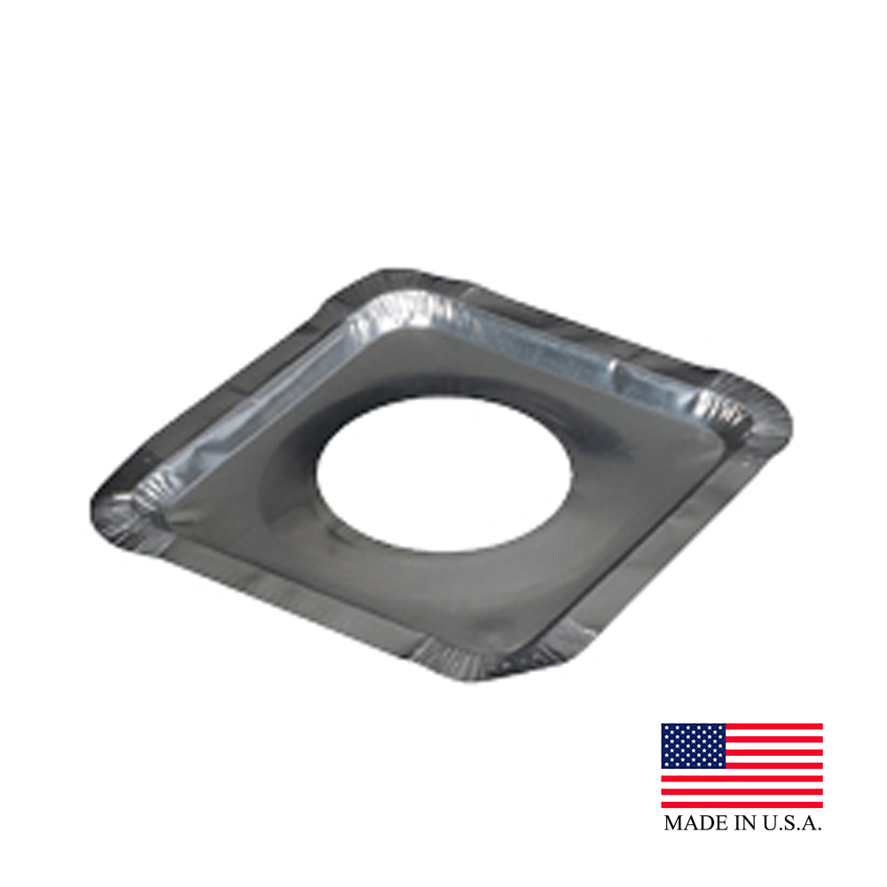 4200-1000 Aluminum Burner Bib Bulk 1000/cs - 4200-1000 SQUARE BURNER COVER