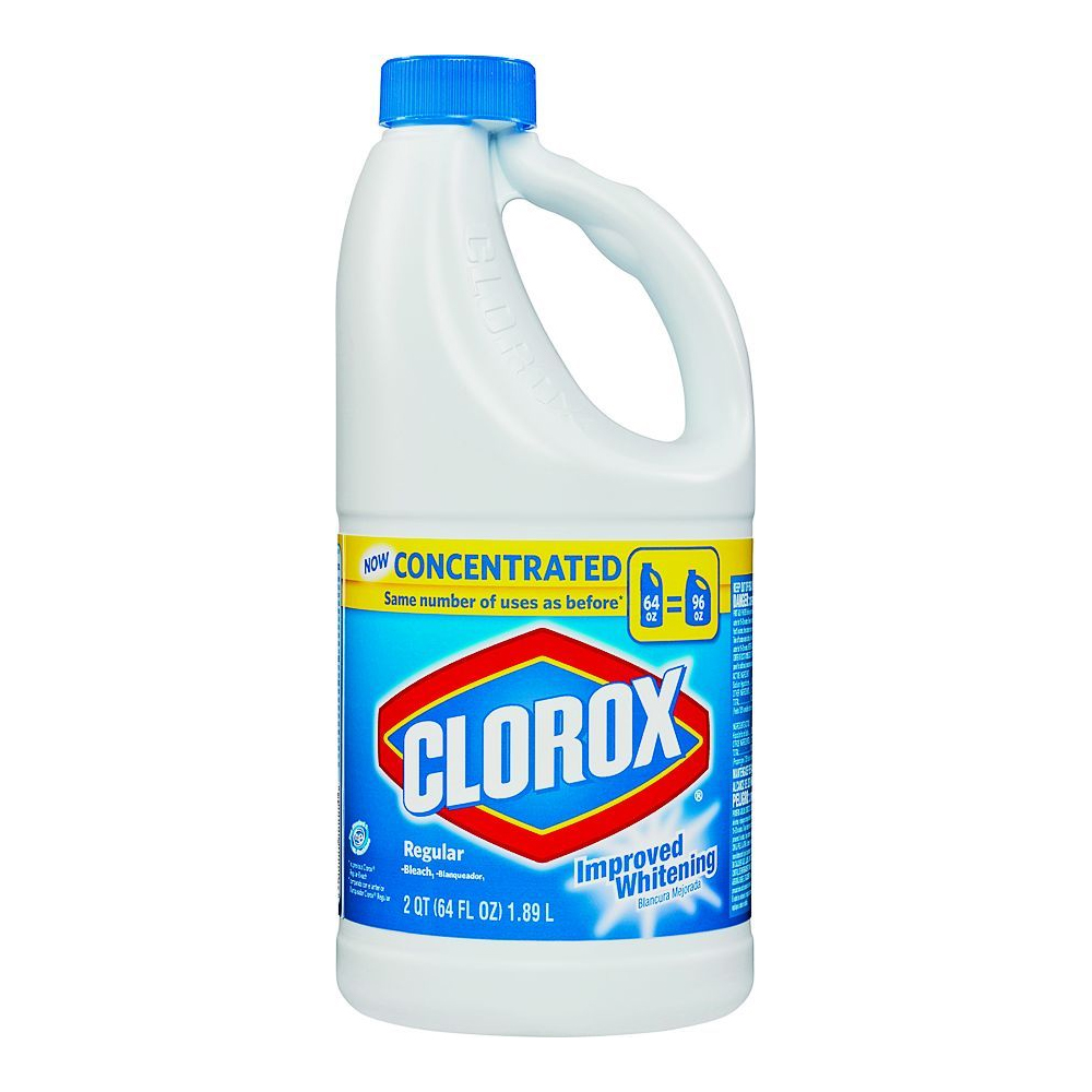 30769 Clorox 64 oz. Concentrated Regular Bleach 8/cs