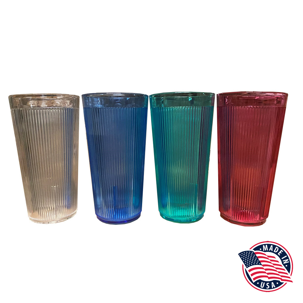 322 Assorted 20 oz. Facet Basics Drinkware        Tumblers