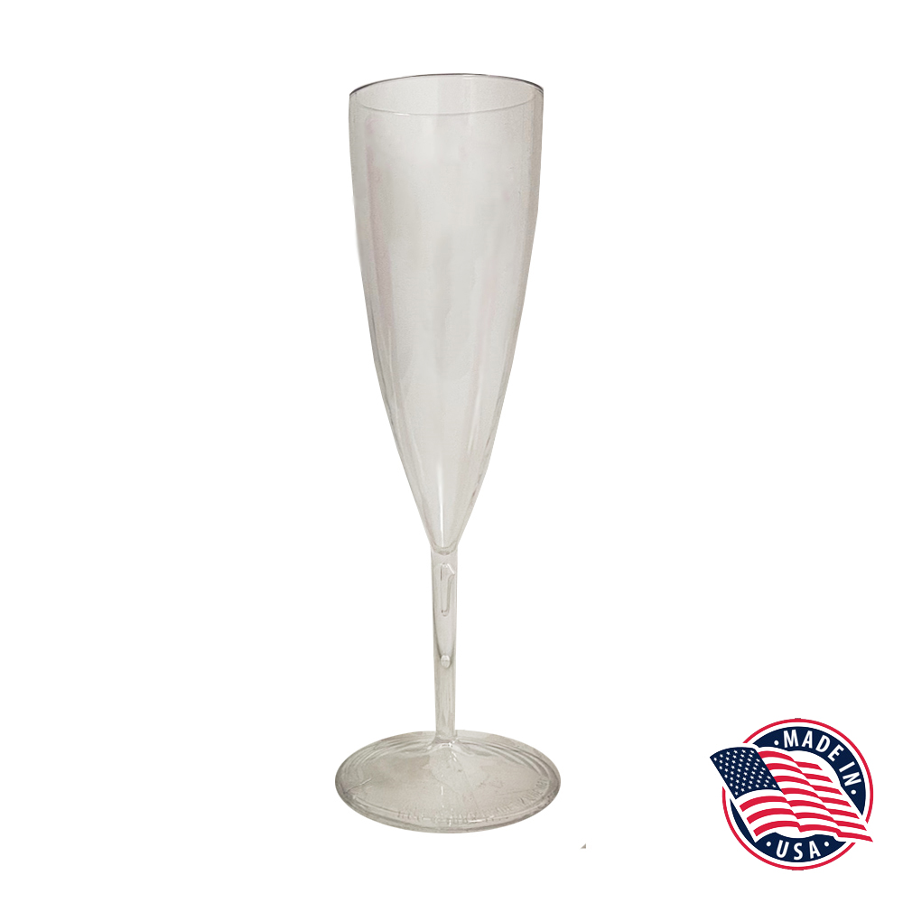 95601/7001 Clear 6 oz. Champagne Flute 48/cs