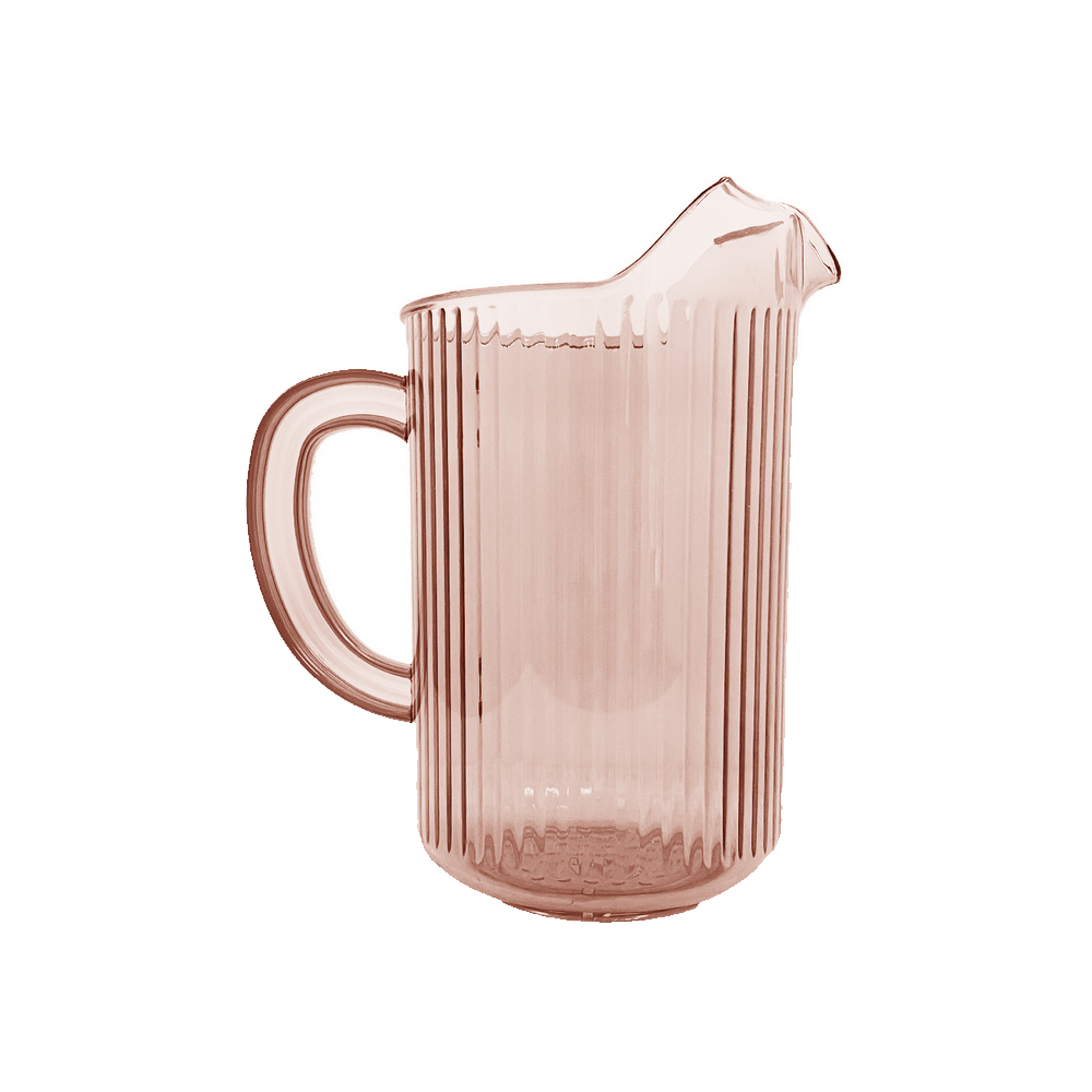 732 Peach 32 oz. Plastic Waterfall Pitcher 12/cs