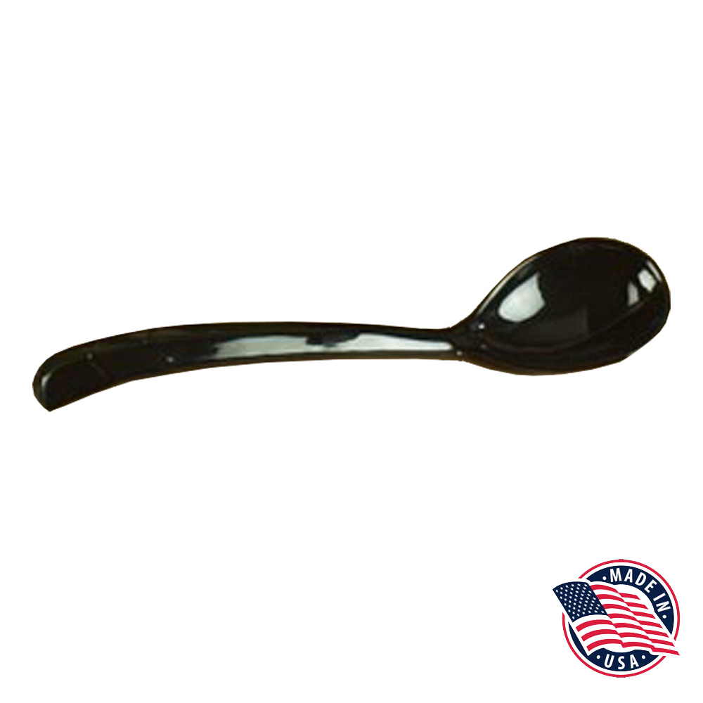 501 Black 10" Long Serving Spoon 144/cs