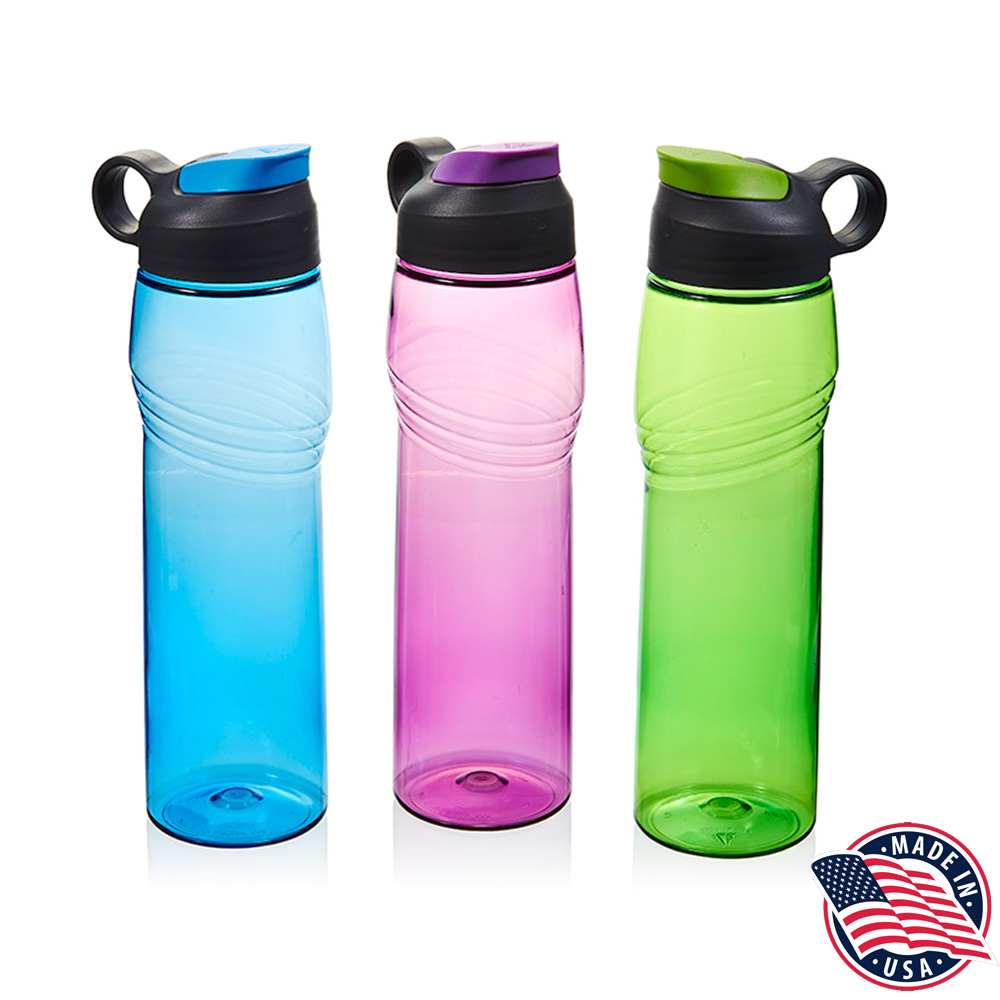 762 H2O Hydro Assorted Ultra 26 oz. Sports Bottle 6/cs - 76206 ULTRA 26z SPORT BTL ASST