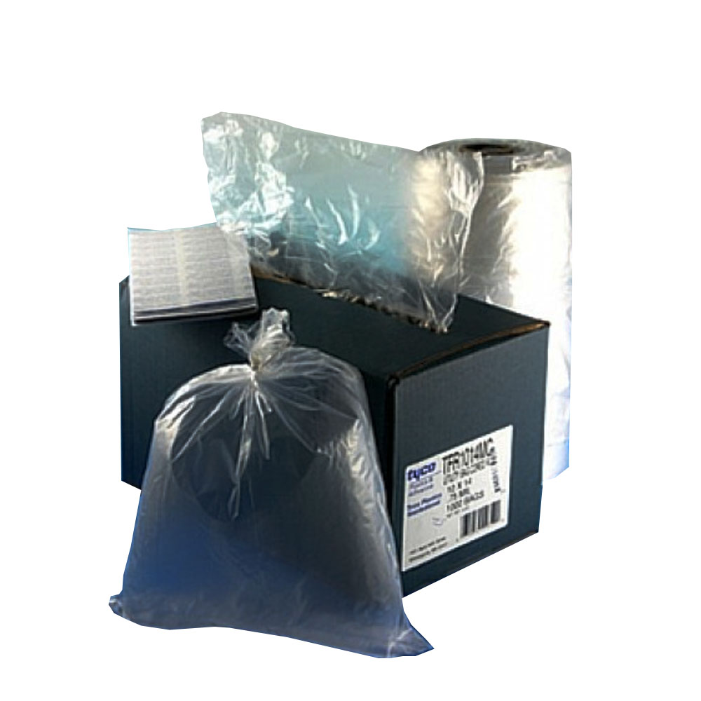 TFR1014MC Snap Off  10"x14" Clear Polybag 10/100 cs - TFR1014MC 10X14 SNAP OFF BAG