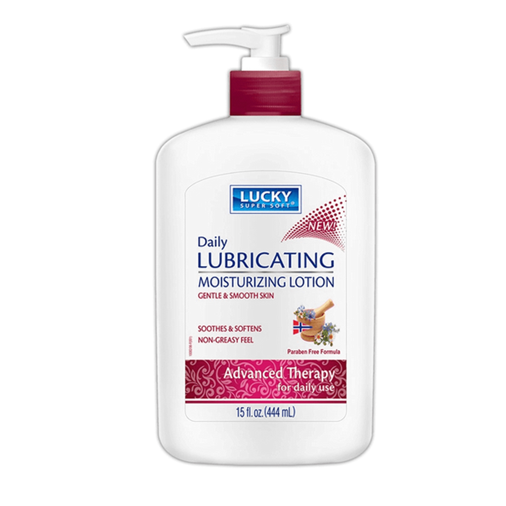 10082-12 Lucky Super Soft 15 oz. Advance Therapy Daily Lubricating Moisturizing Skin Lotion 12/