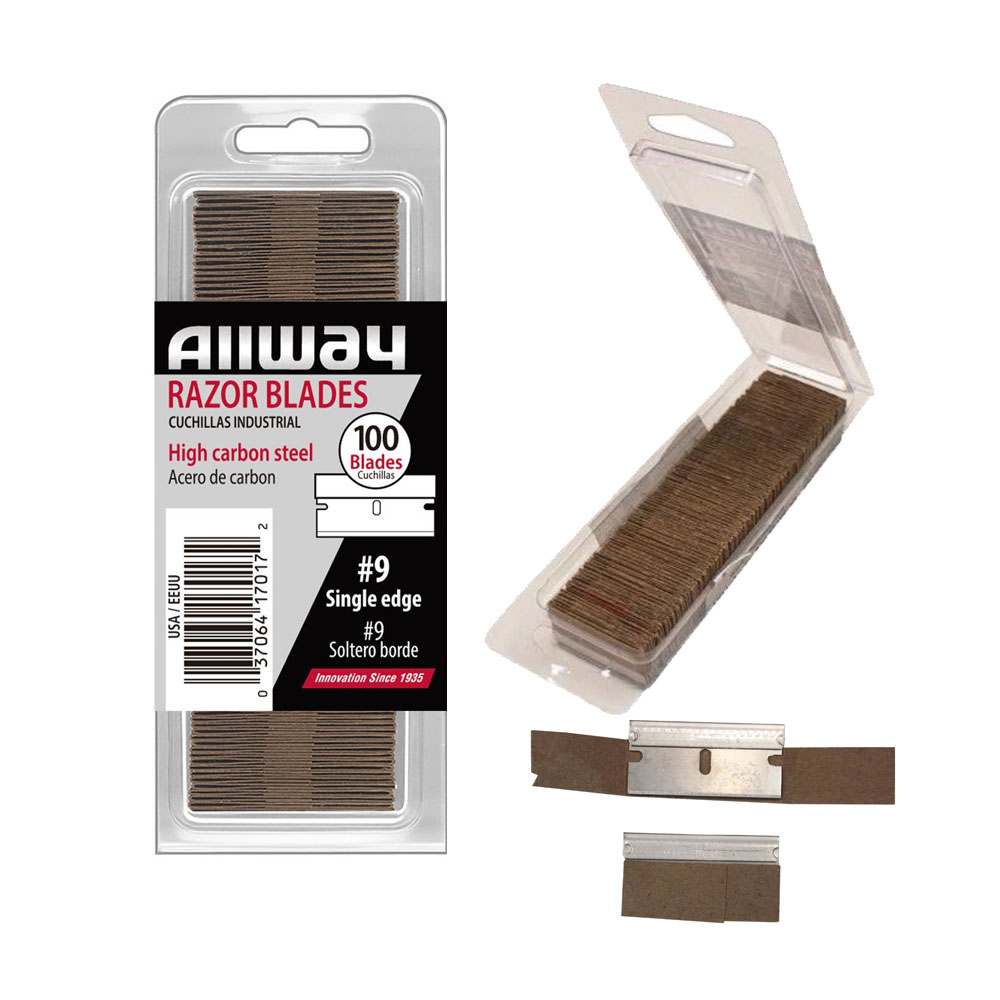 SEB100VP Stainless Steel 100 Single Edge Razor Blades 100/cs - 13711321 SING EDGE RAZOR BLADE