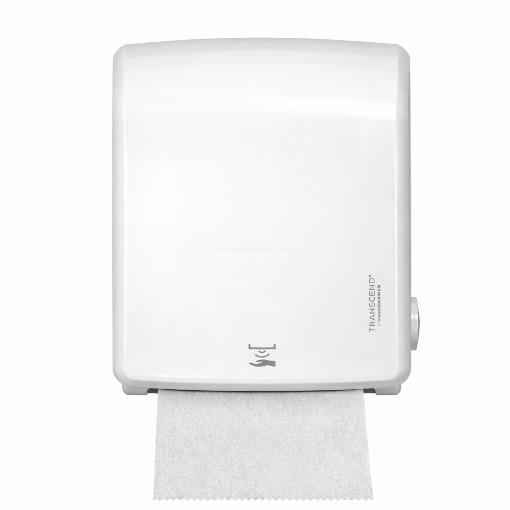 T850EW White 8" Electronic Roll Towel Dispenser 1 ea.