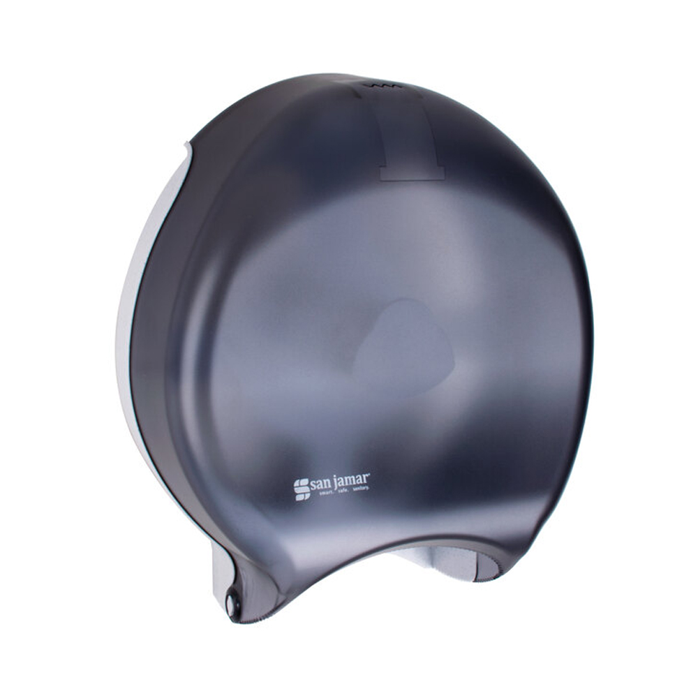 R6000TBK Black Pearl 12" Single Roll Jumbo Toilet Tissue Dispenser 1 ea.