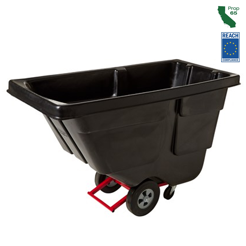 FG130400BLA Black  1/2 Yard Tilt Truck  1 ea.