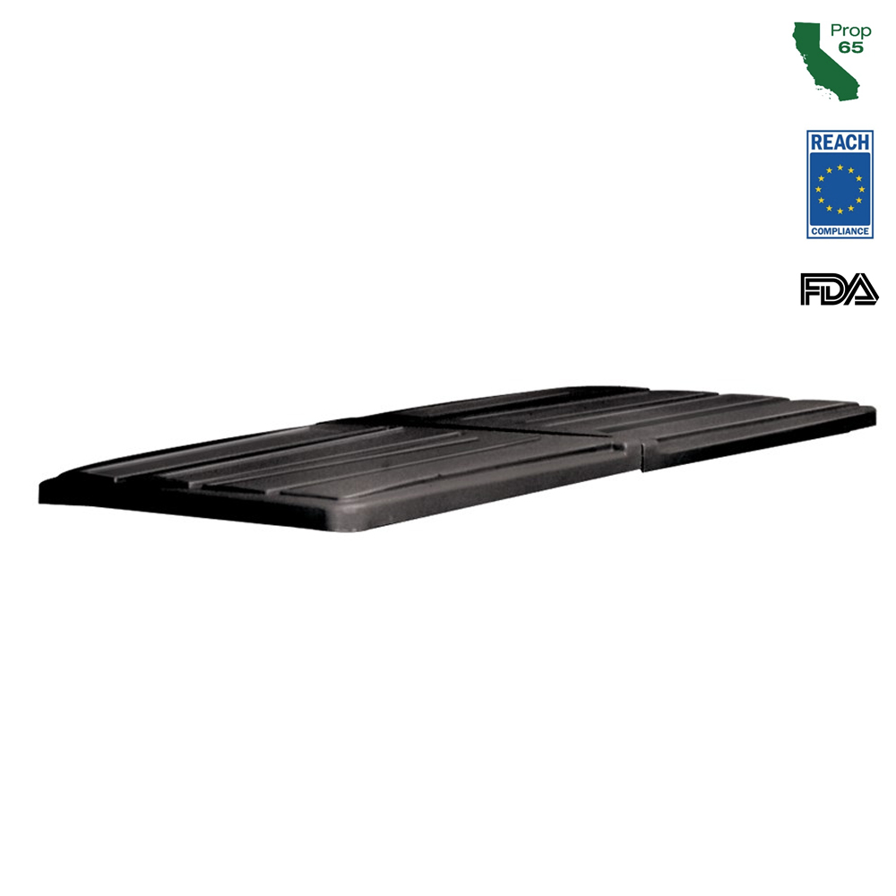 FG130700BLA Black Dome Lid for 1/2 Yard Tilt Truck 1 ea.