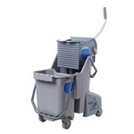 COMBG SmartColor Grey 8 Gal. Mop Bucket & Press Combo 1 ea.