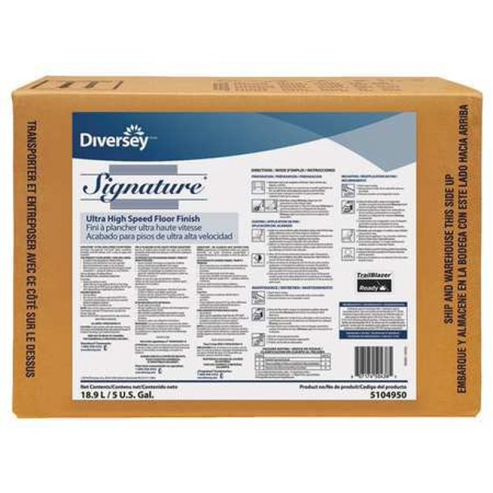 5104950 Signature 5 Gal. Floor Finish Box 1 Box