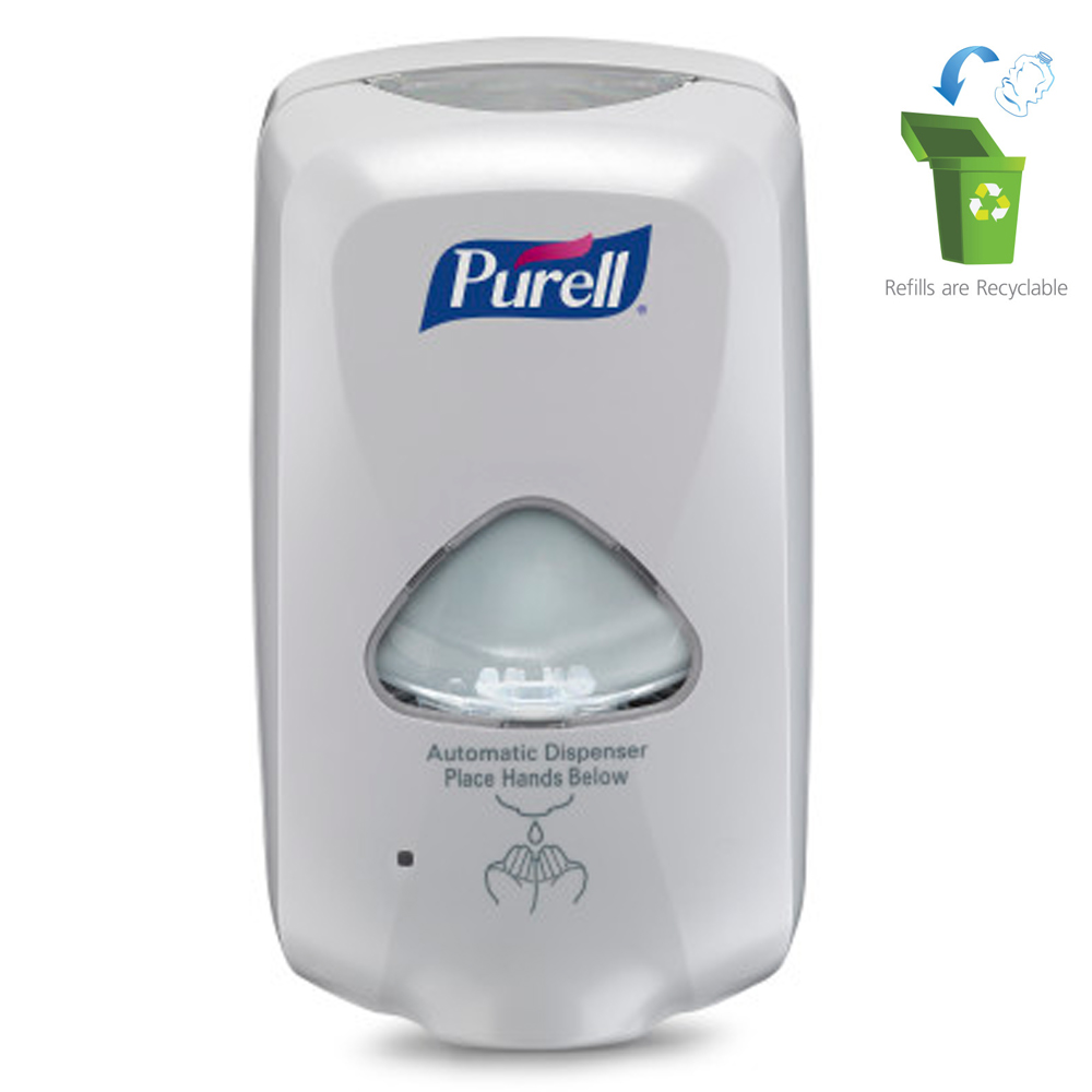 2720-12 Purell Gray TFX Automated Hands Free Sanitizer Dispenser 1200 ml 1 ea.
