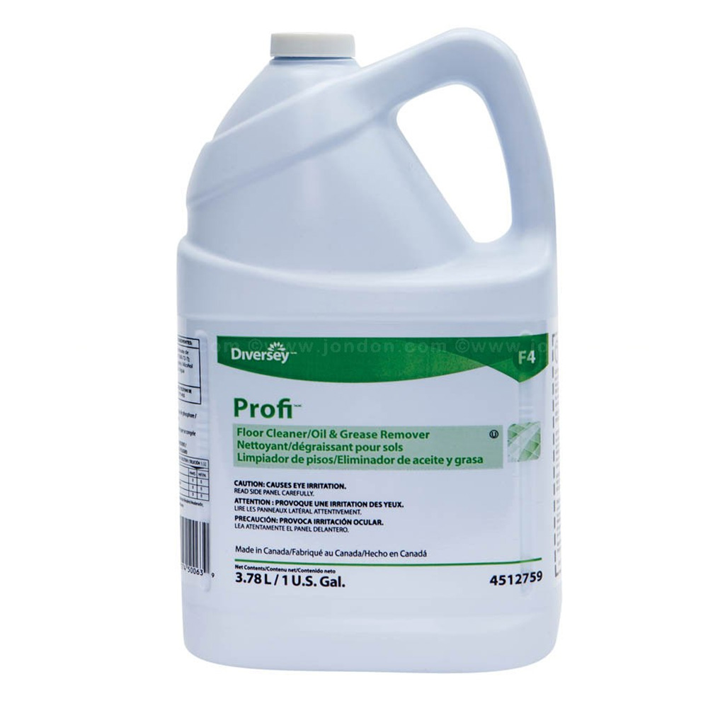 94512759 Profi 1 Gal. Butyl Free Floor Cleaner and Grease Remover 4/cs