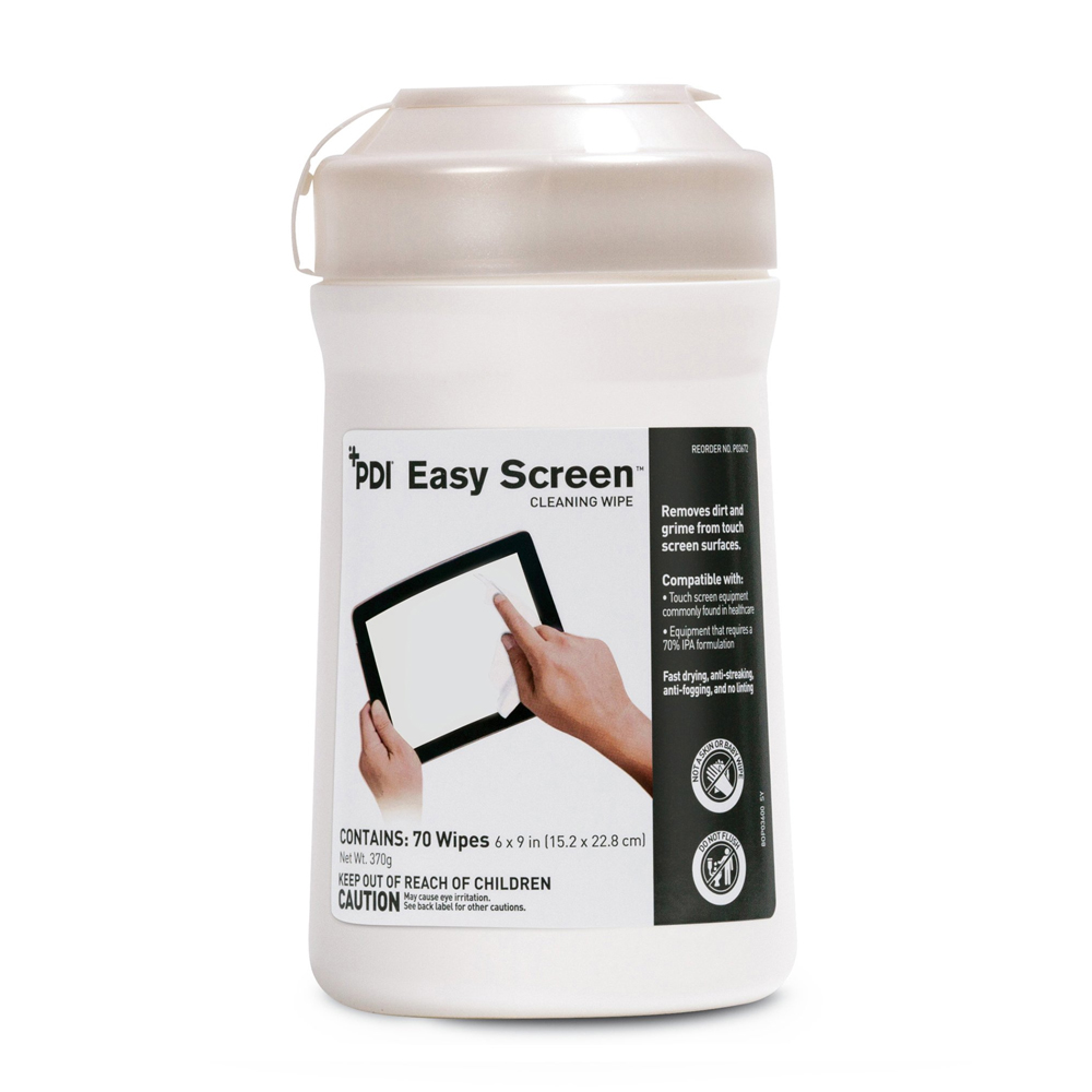P03672 Easy Screen 6"x9" Cleaning Wipes 12/70 cs