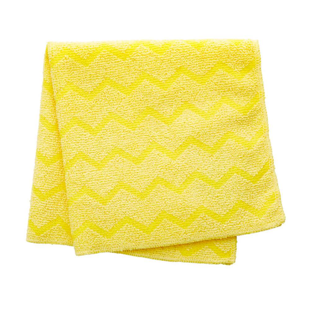 FGQ61000YL00 Hygen Yellow 16" Microfiber Bathroom Cloths 1/1 ea.