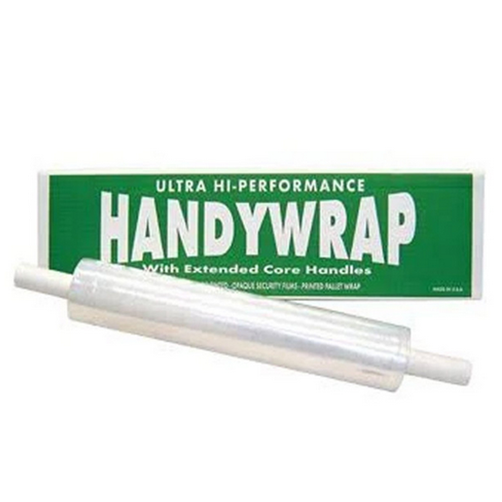 DAW22 Handy Wrap Clear 15"x1000' 80 ga. Pallet    Wrap w/Extended Core Handles 4/cs