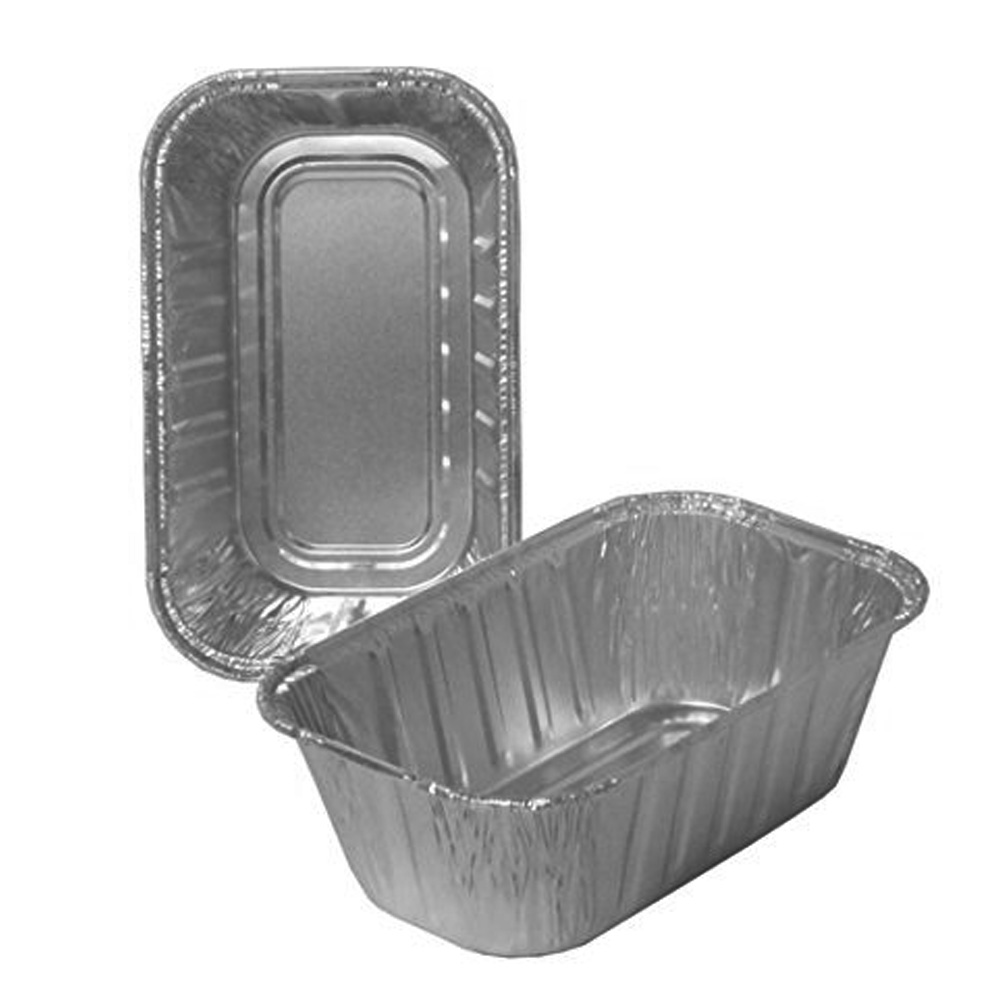 5000-30 Aluminum  1 lb. Loaf Pan Bulk 500/cs