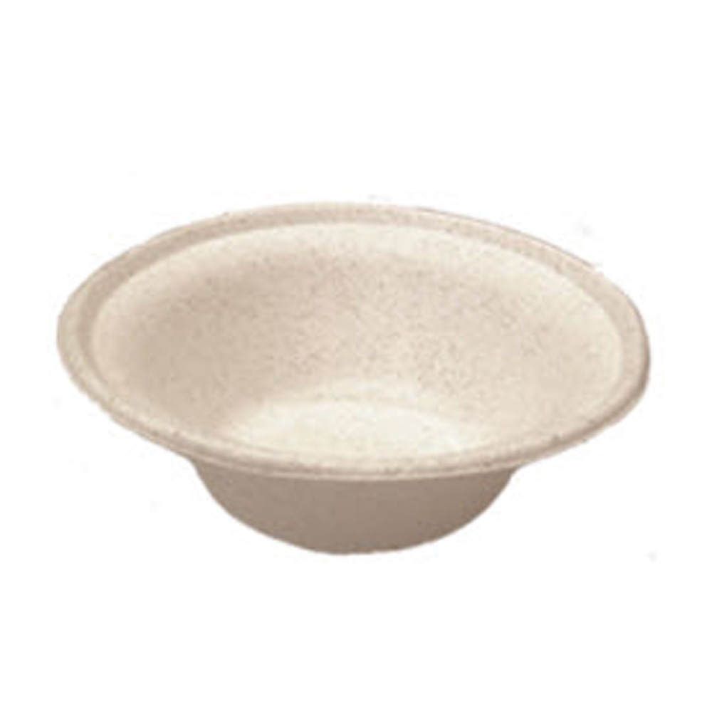 OV-BL12 Ovation Beige 12 oz. Bagasse Bowl 8/125 cs