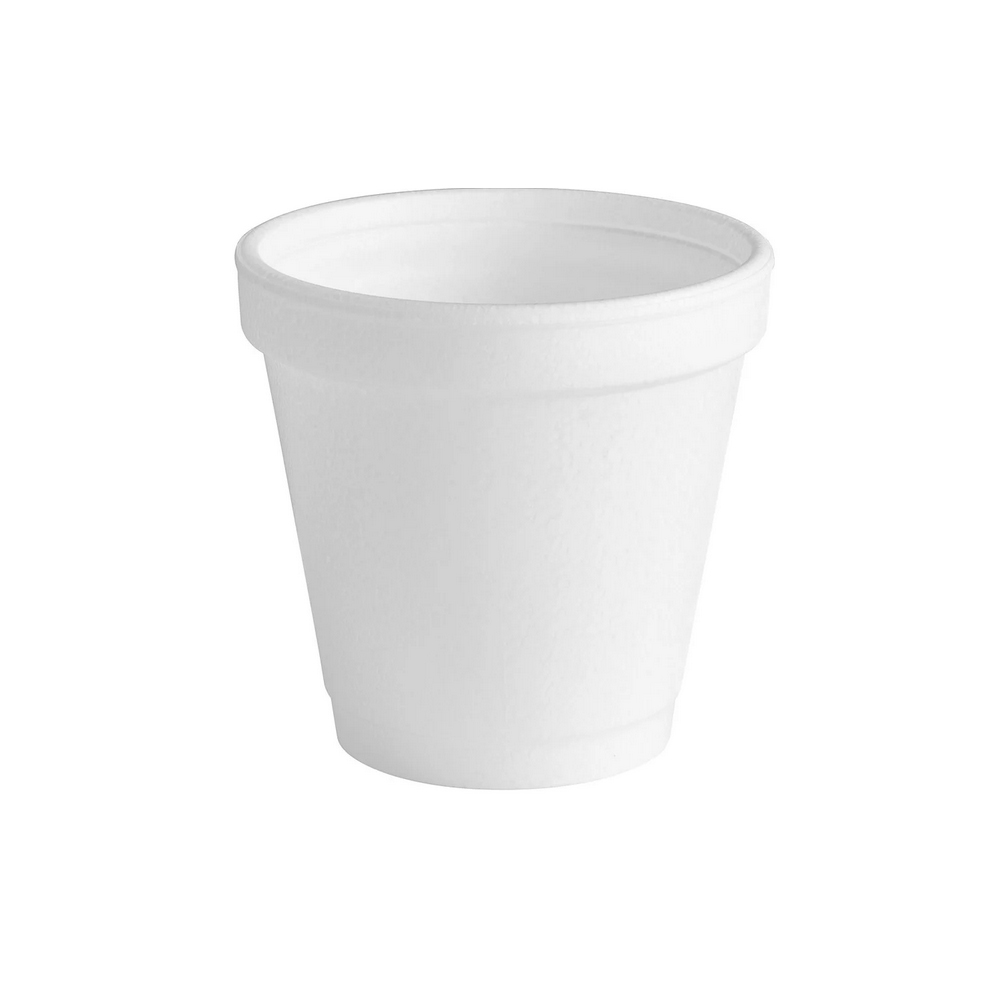 4J4 White 4 oz. Foam Cup 20/50 cs