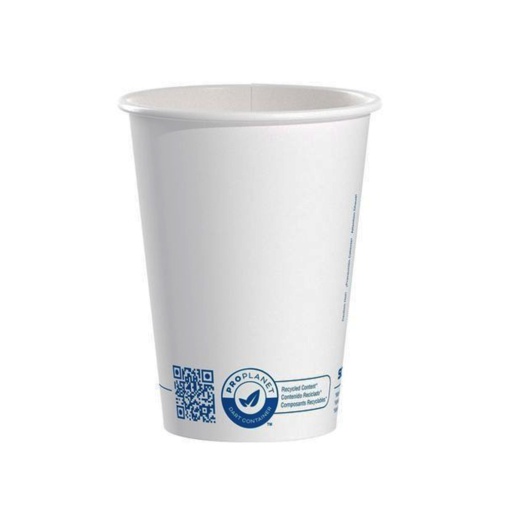 412RCN-PLANET ProPlanet 12 oz. Recycled Paper Hot Cup 20/50 cs